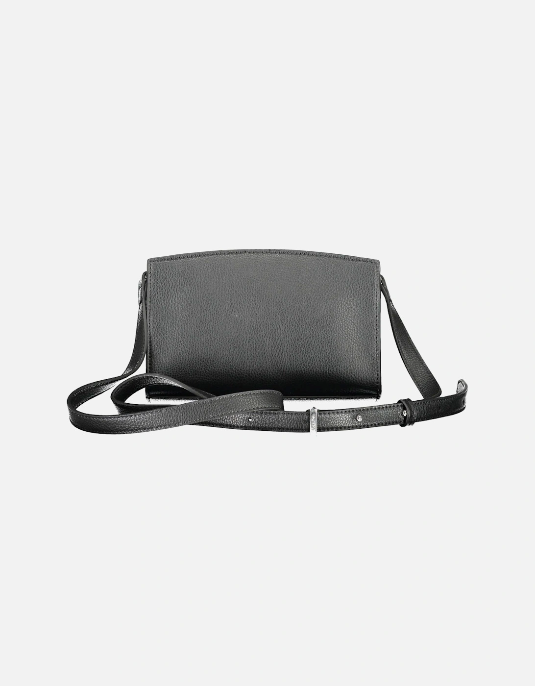 Eco-Friendly Black Shoulder Bag with Iconic Logo by Women Handbags