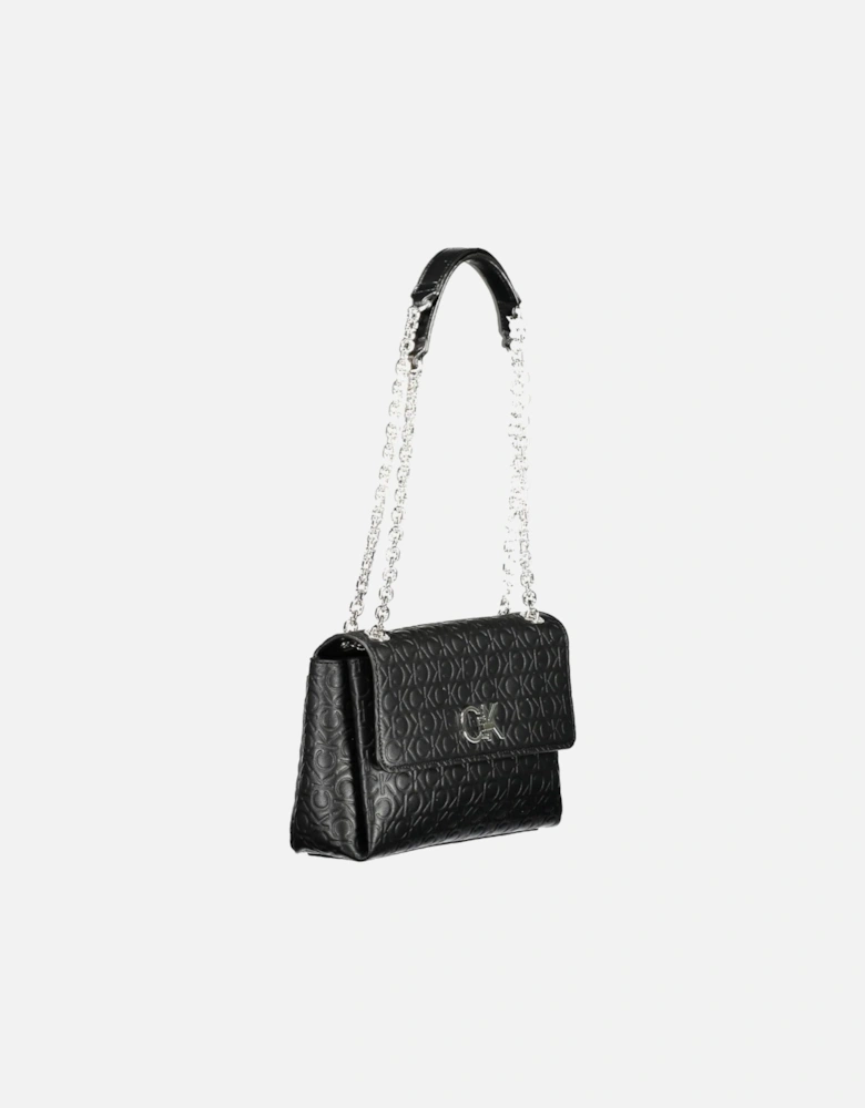 Sustainable Chain Handle Handbag Women - Black