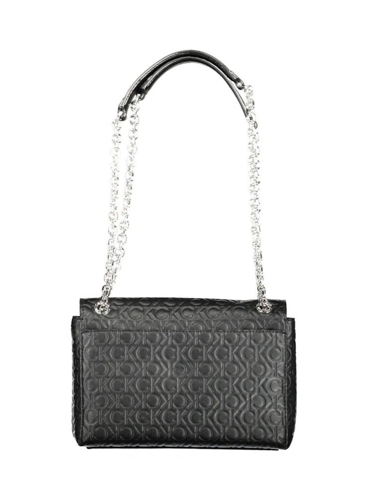 Sustainable Chain Handle Handbag Women - Black