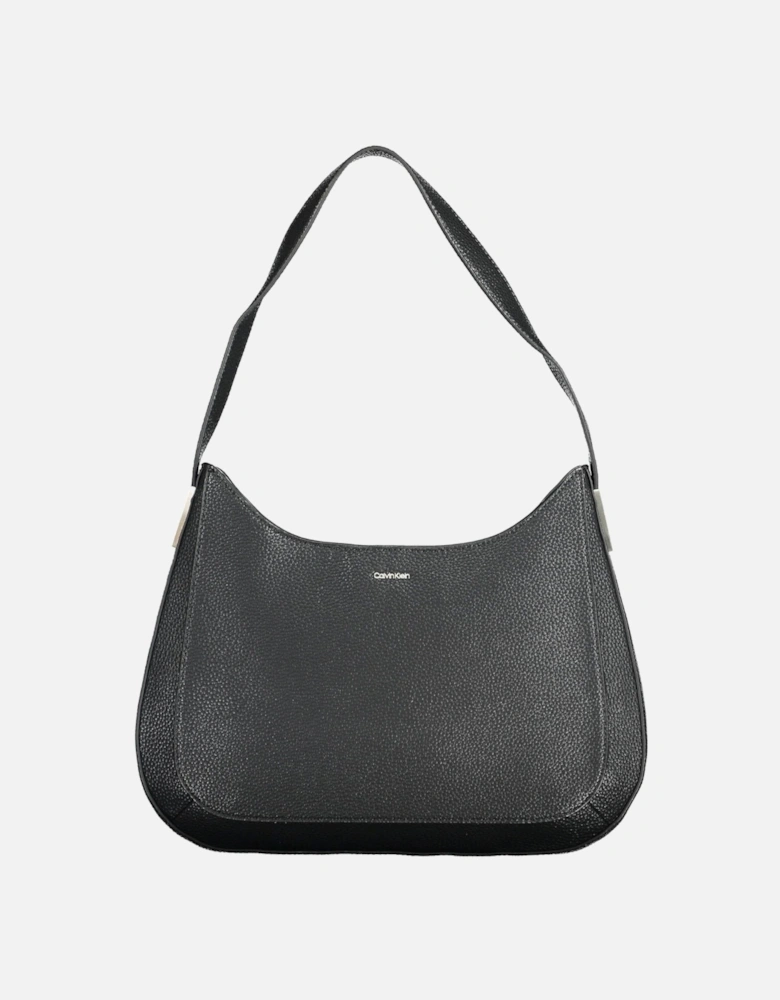 One-Shoulder Recycled Polyester Handbag Women - Black