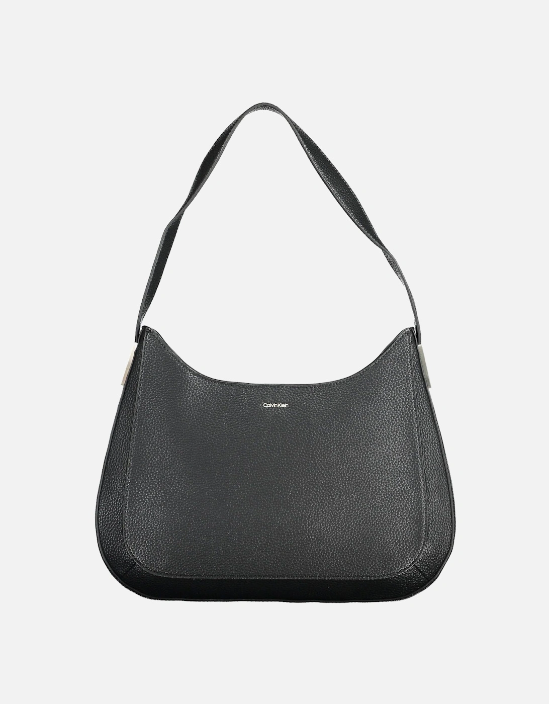 One-Shoulder Recycled Polyester Handbag Women - Black, 4 of 3