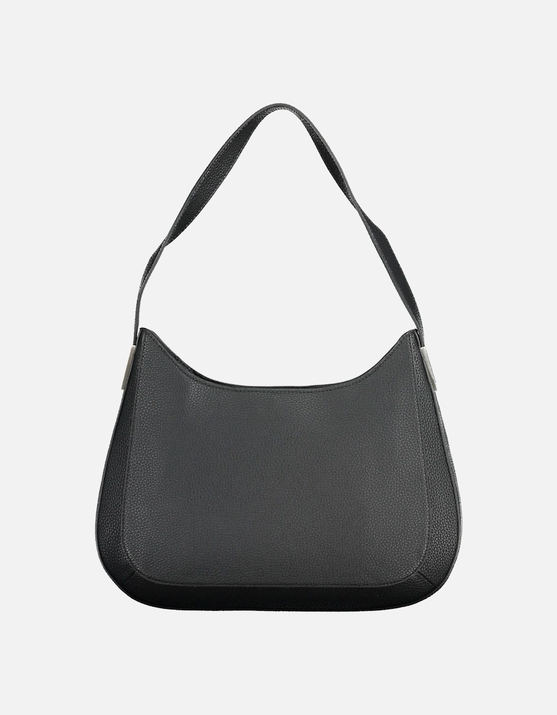 One-Shoulder Recycled Polyester Handbag Women - Black