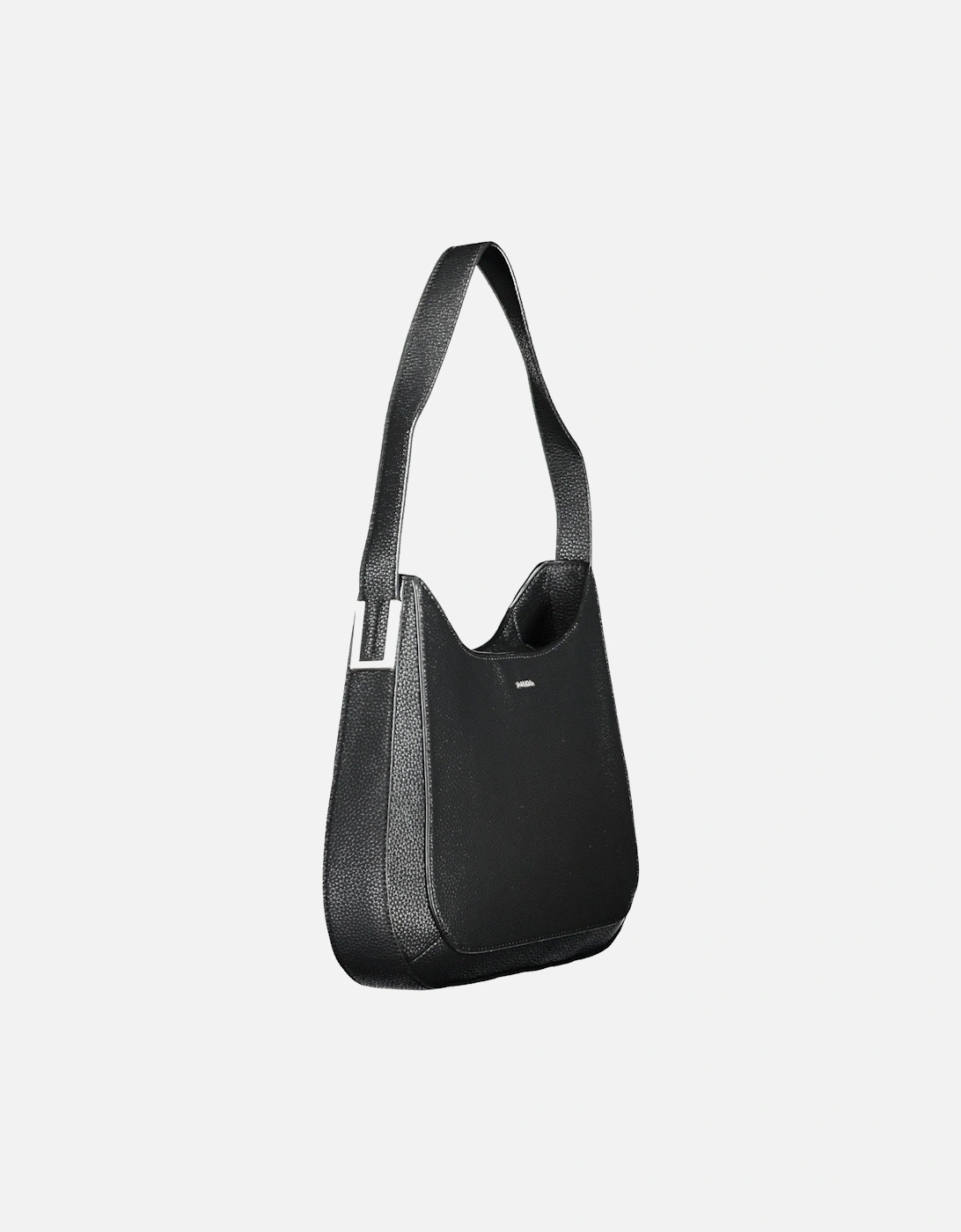 One-Shoulder Recycled Polyester Handbag Women - Black