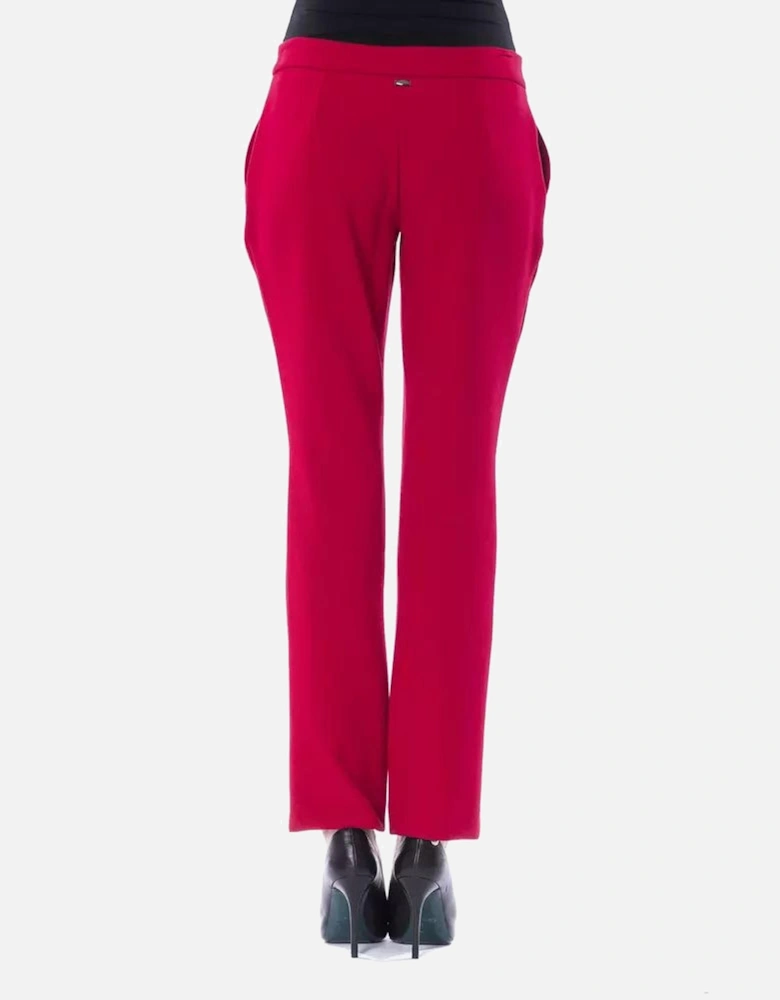 Dress Pants Slim Fit Women - Fuchsia Jeans