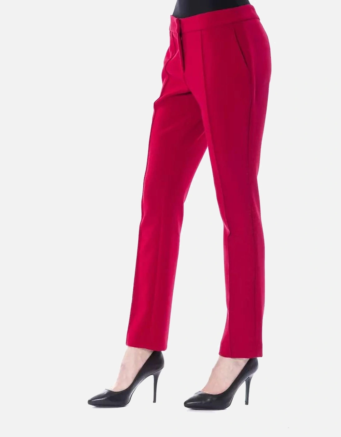 Dress Pants Slim Fit Women - Fuchsia Jeans