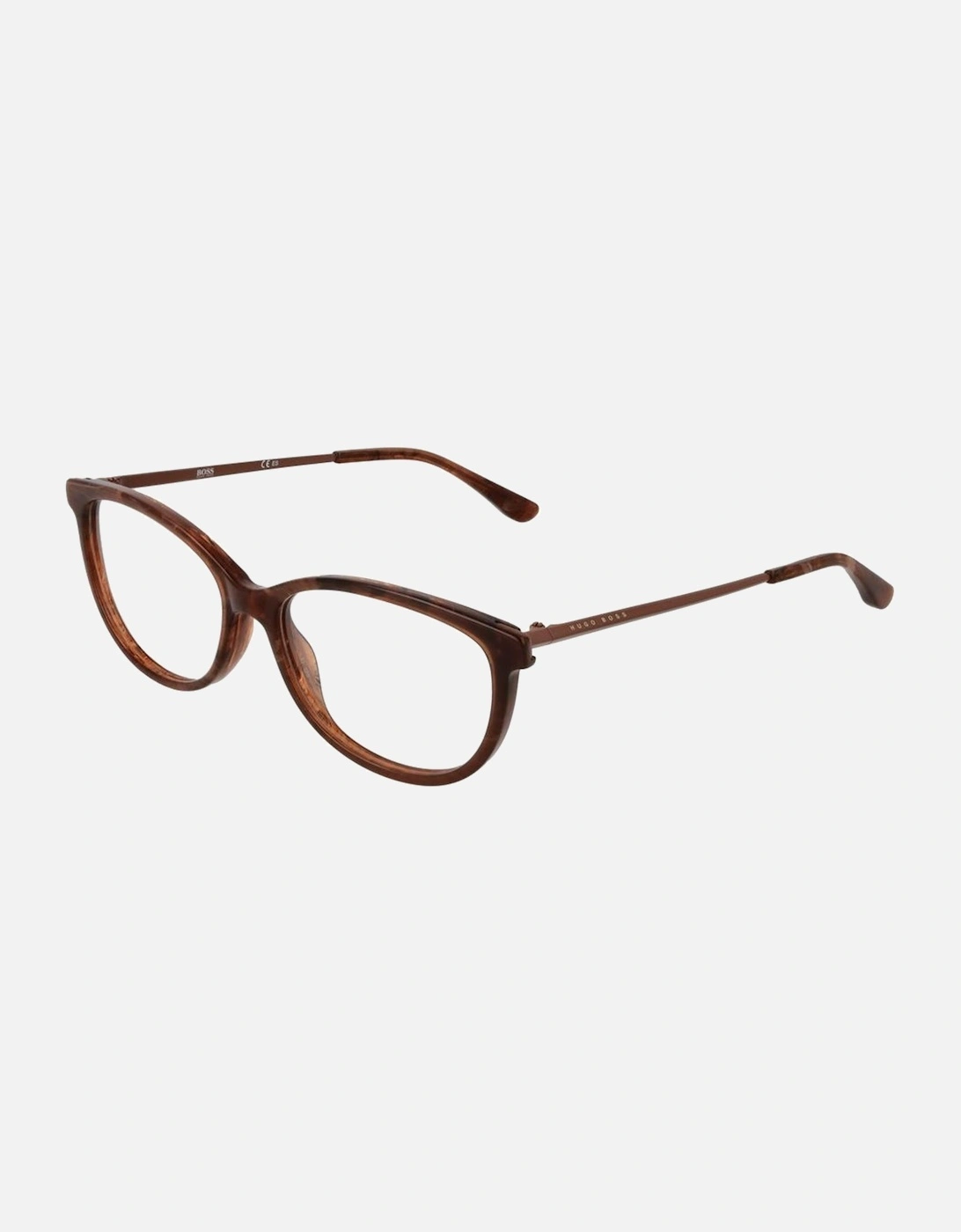Full-Rim Rectangle Acetate Frame Glasses Women - Brown, 6 of 5
