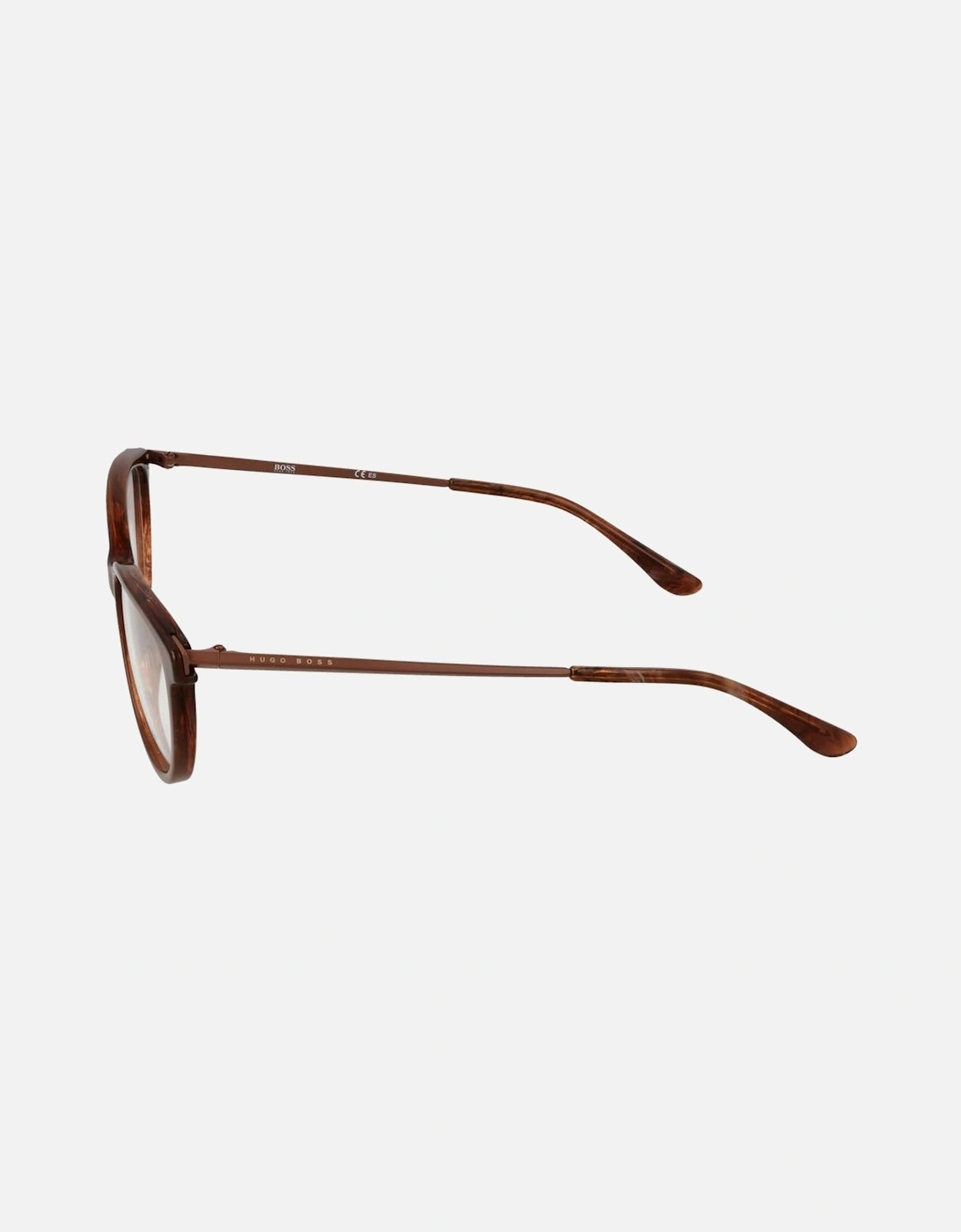 Full-Rim Rectangle Acetate Frame Glasses Women - Brown