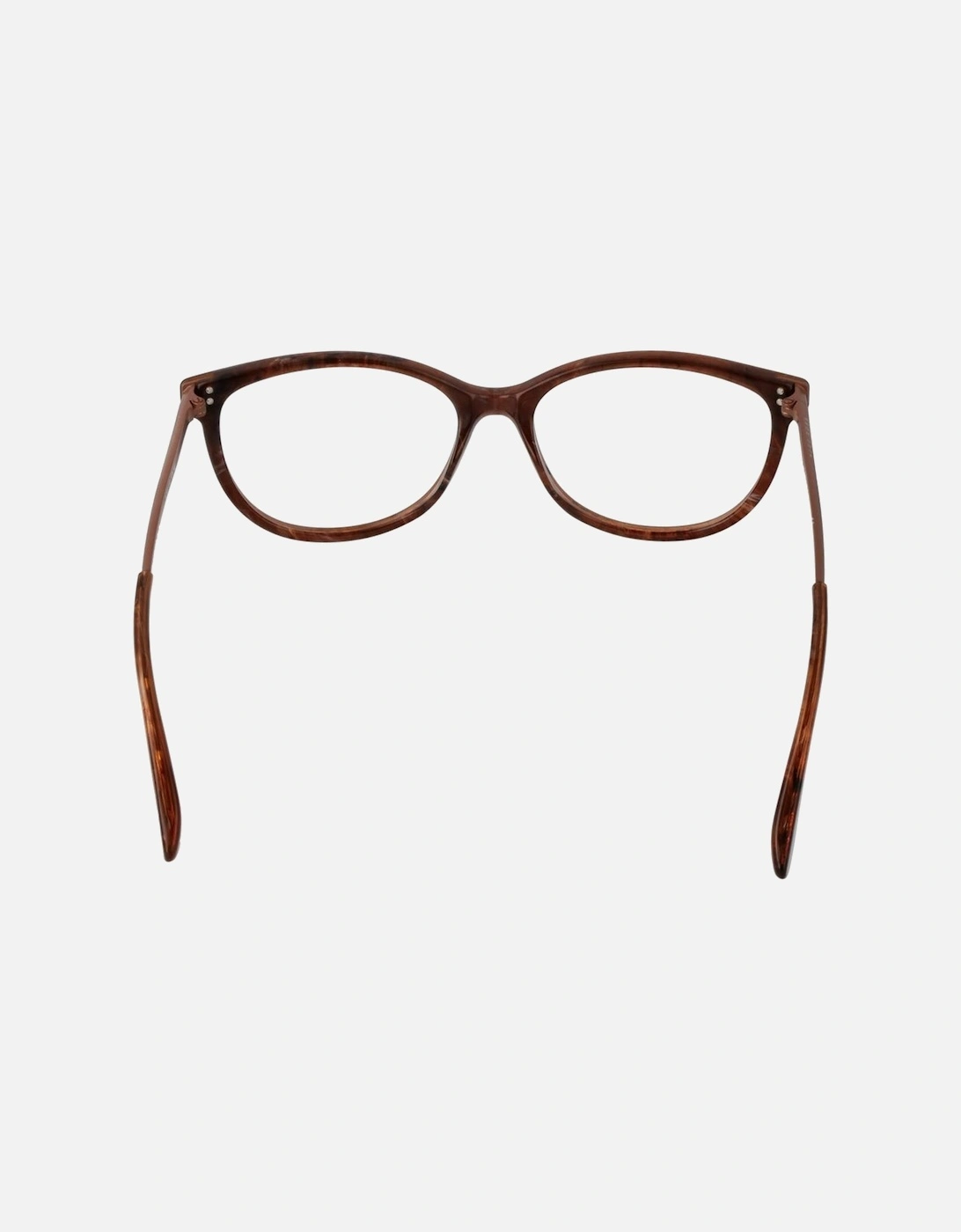 Full-Rim Rectangle Acetate Frame Glasses Women - Brown