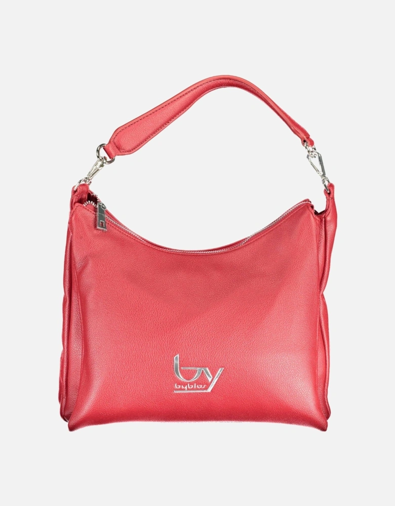 Versatile Red Handbag with Multiple Carrying Options Women - Pink