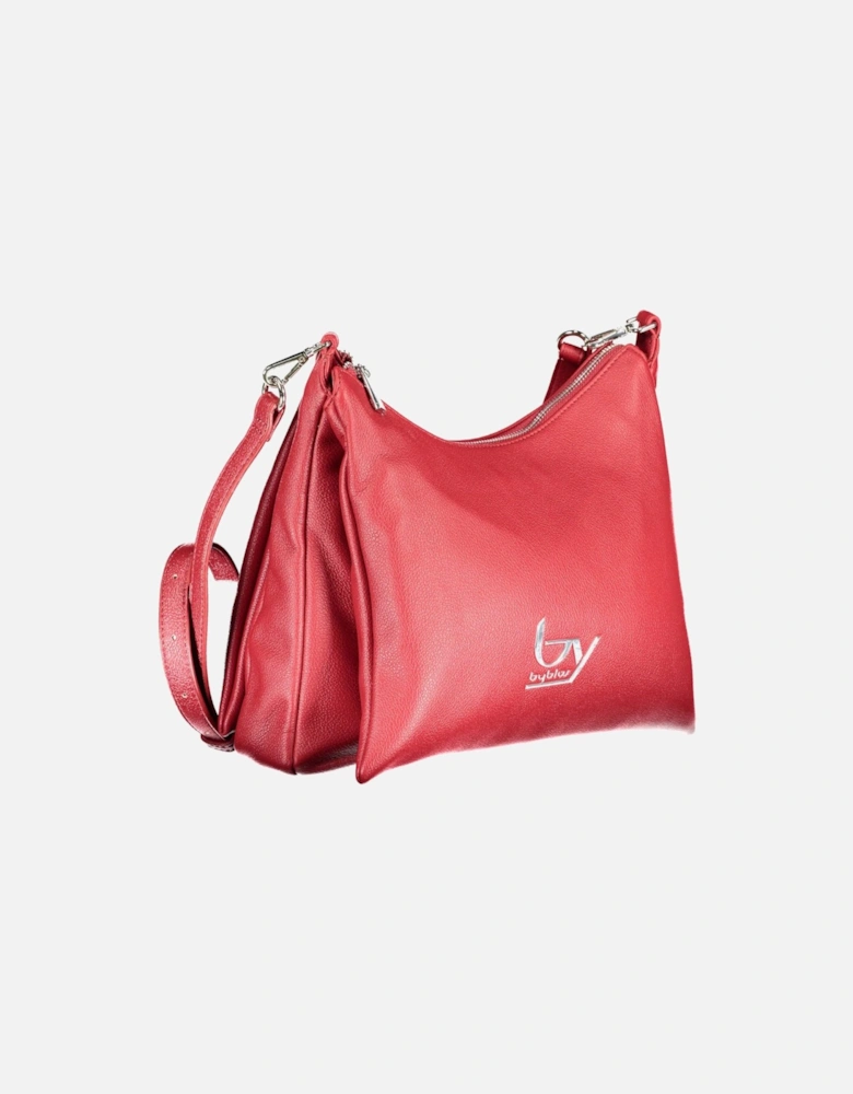 Versatile Red Handbag with Multiple Carrying Options Women - Pink