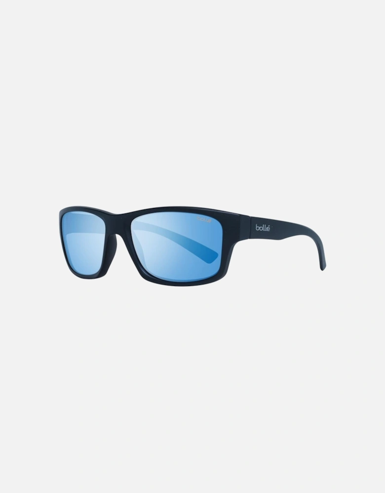 Trapezium Photochromatic Polarized Full-Rim Sunglasses Unisex - Black