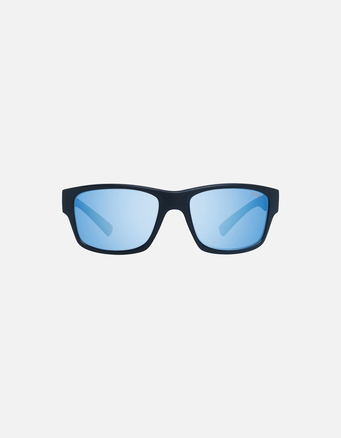 Trapezium Photochromatic Polarized Full-Rim Sunglasses Unisex - Black