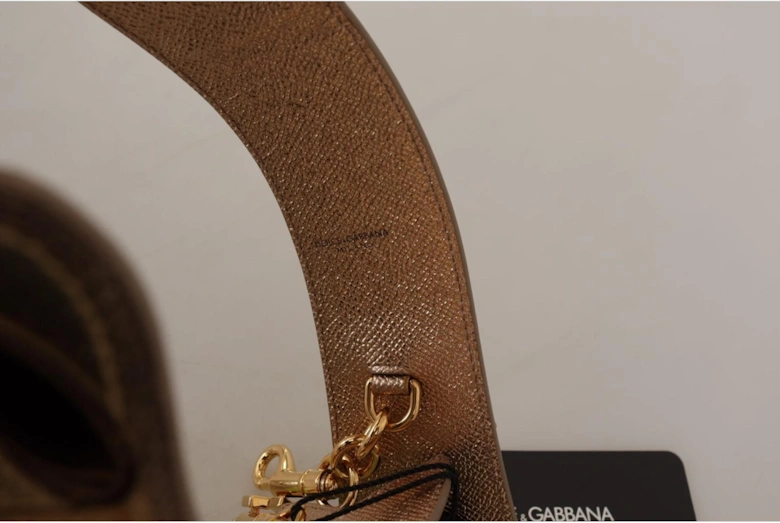 Love Belt Gold Red Leather Women Bags