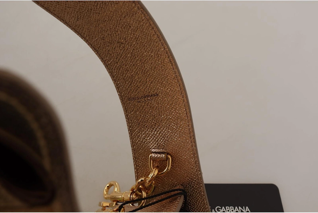 Love Belt Gold Red Leather Women Bags