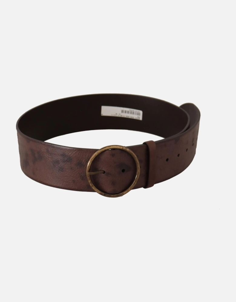 Leather Belt Brown Model Women