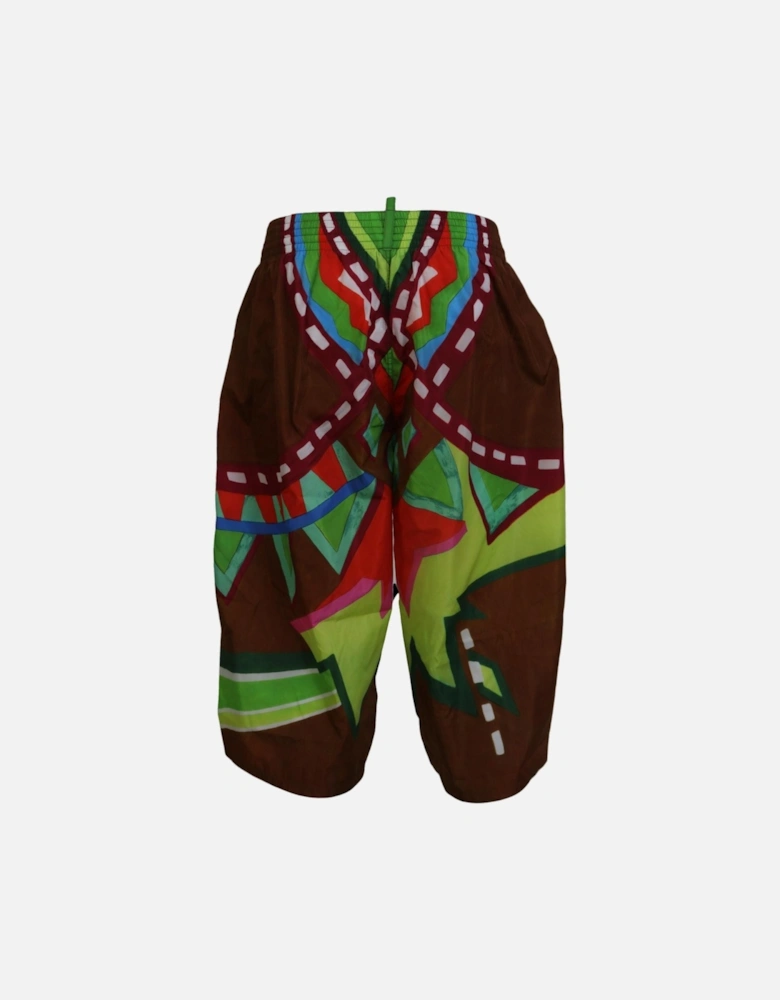 Geometric Print Swim Shorts Model BIK1651 Men - Multicolor Swimwear