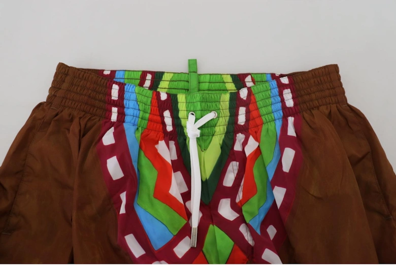 Geometric Print Swim Shorts Model BIK1651 Men - Multicolor Swimwear