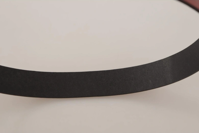 Leather Belt Red Style Women