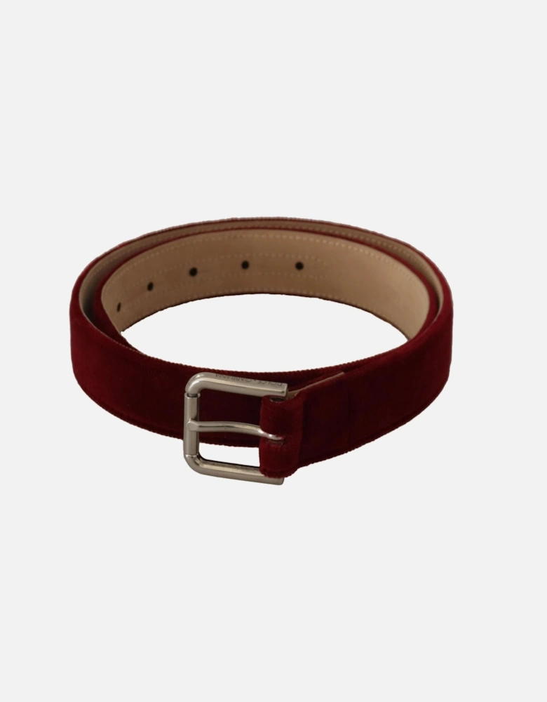 Velvet Belt Red Women