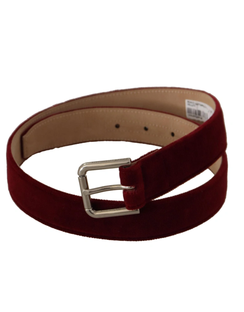 Velvet Belt Red Women