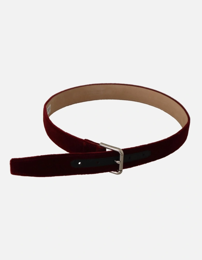Velvet Belt Red Women