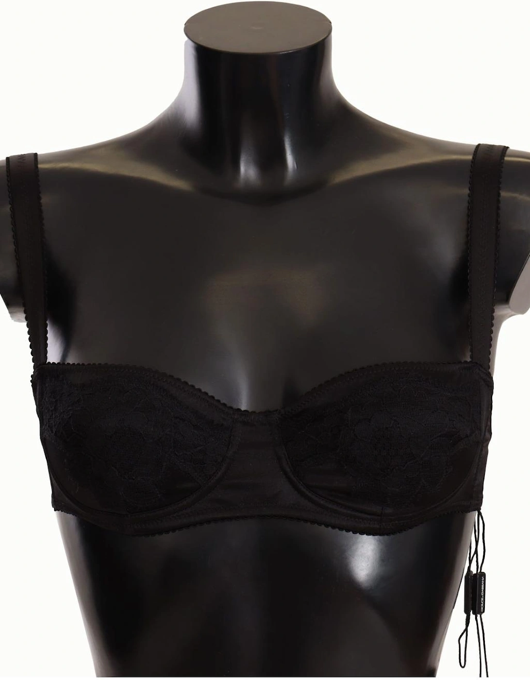 Lace Balconette Bra Black Women Underwear, 6 of 5