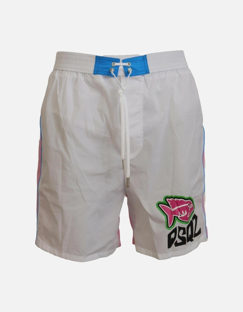 Swim Trunks Fish Print Women - Multicolor Swimwear