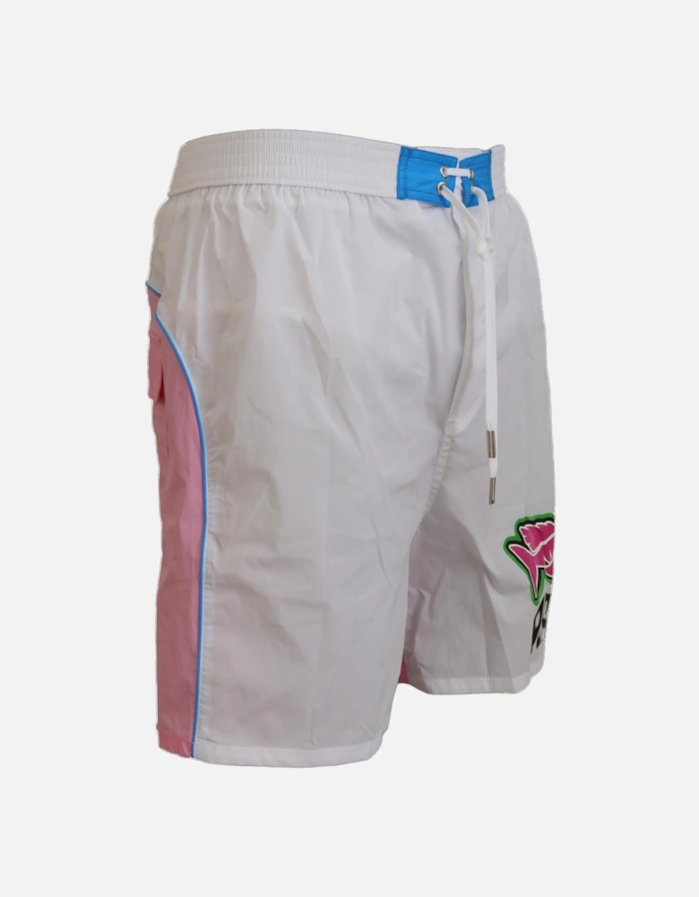 Swim Trunks Fish Print Women - Multicolor Swimwear