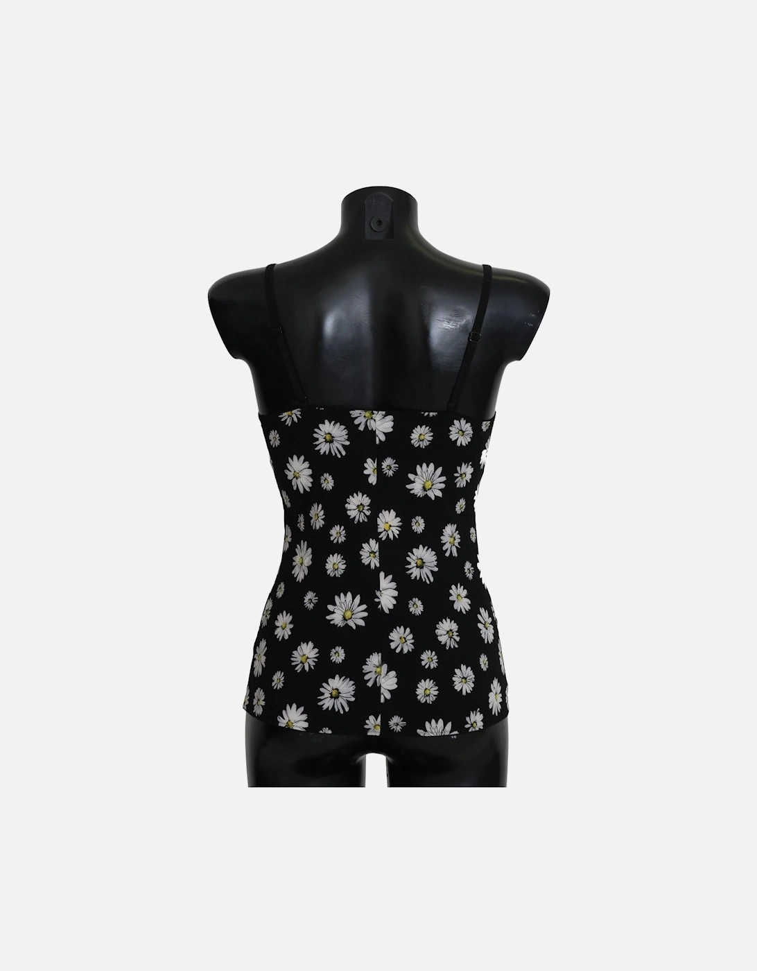 Dolce Gabbana Camisole Daisy Print Women - Black Sleepwear