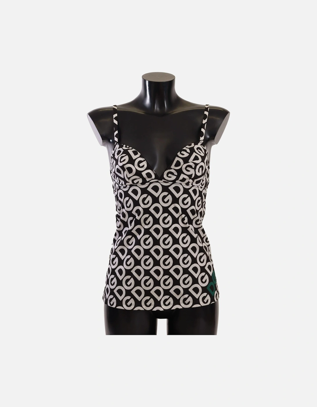 Dolce Gabbana Sleeveless Top Women - Blackwhite Swimwear, 5 of 4