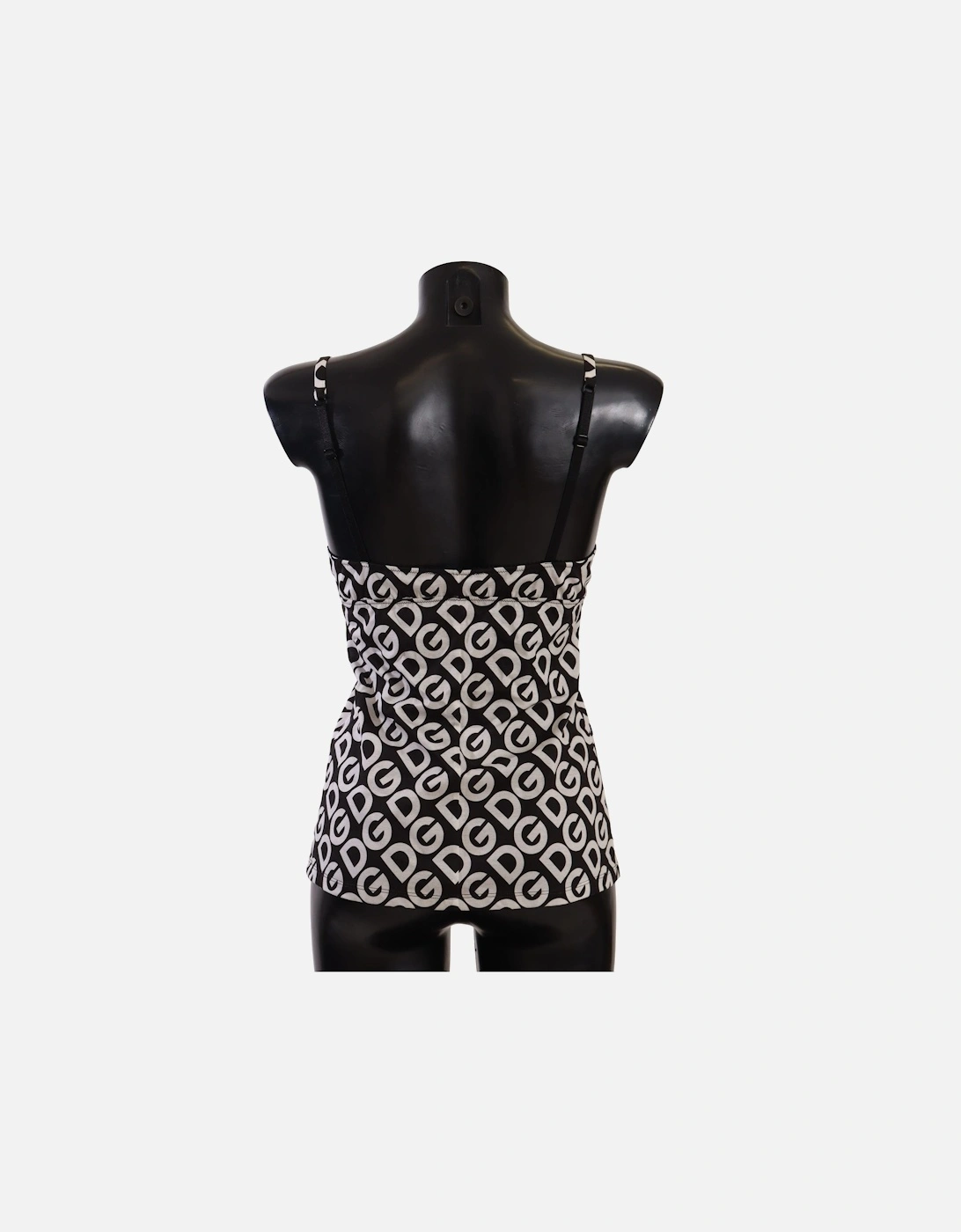 Dolce Gabbana Sleeveless Top Women - Blackwhite Swimwear