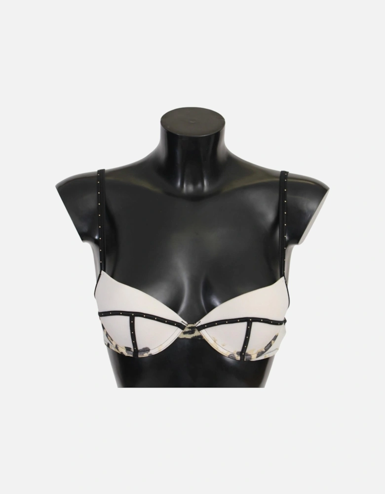 Bikini Bra Leopard Print Women - White Underwear