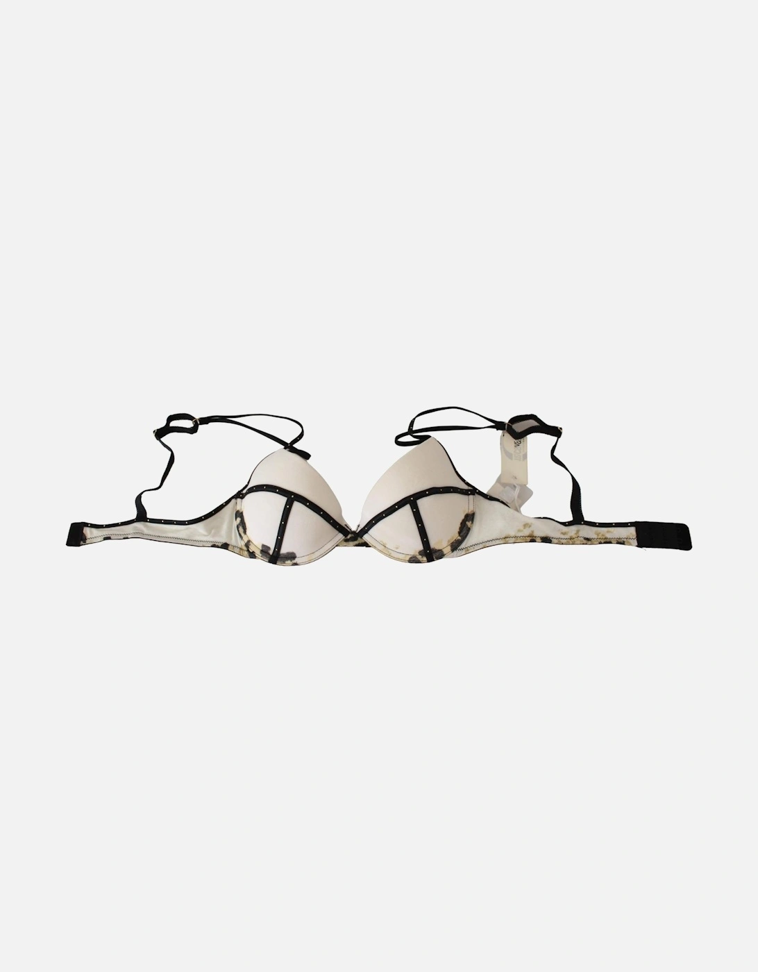 Bikini Bra Leopard Print Women - White Underwear