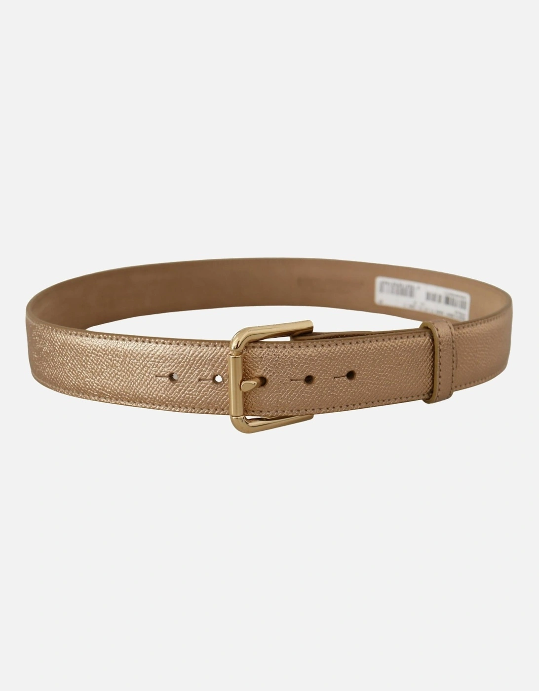 Rose Gold Leather Belt Model BEL8443 Women