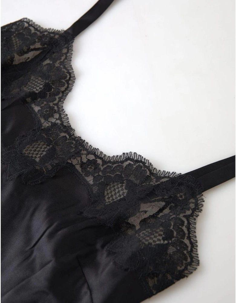 Underwear Camisole Top with Logo Details Women - Black Underwear