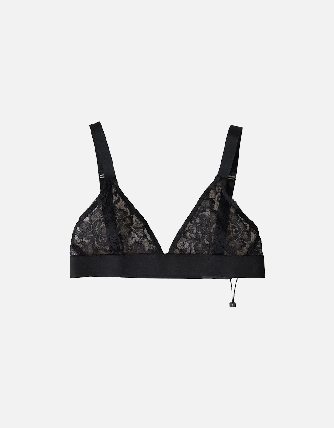 Lace Bralette Minimal Coverage Women - Black Underwear