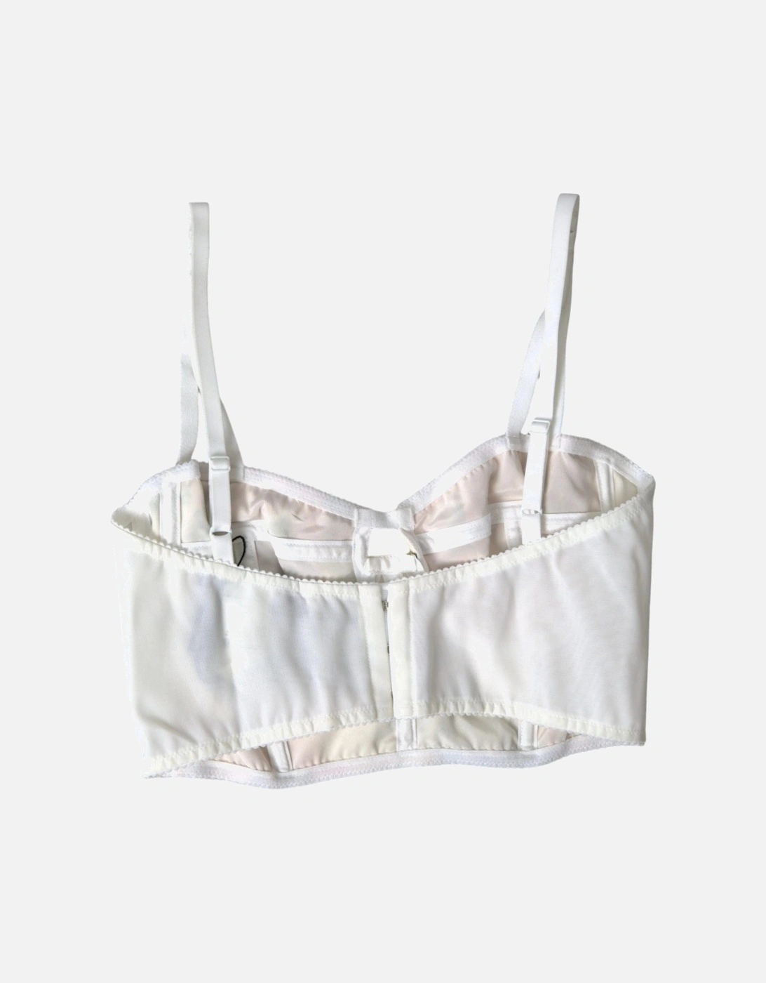 Floral Bustier Crop Top with Hook Closure Women - Multicolor T-Shirts