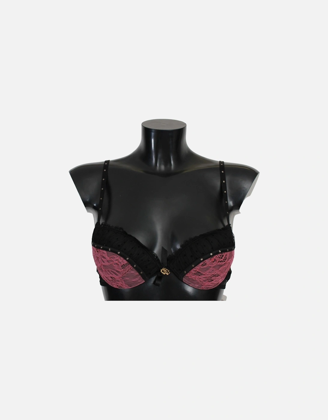 Lace Bra PinkBlack Women Underwear, 6 of 5