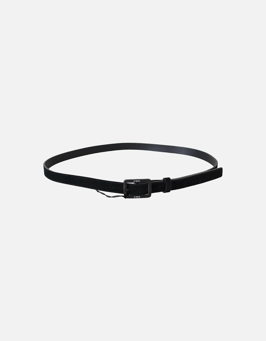Suede Leather Belt Women - Black