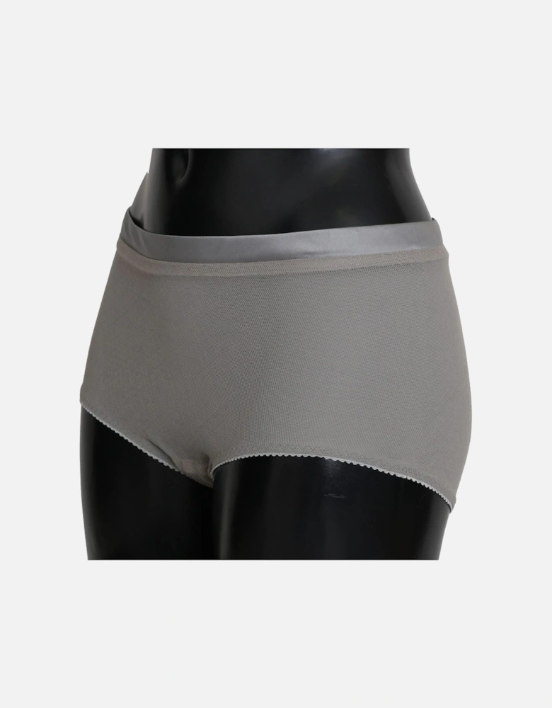Dolce Gabbana Mesh Panties Women - Silver Underwear