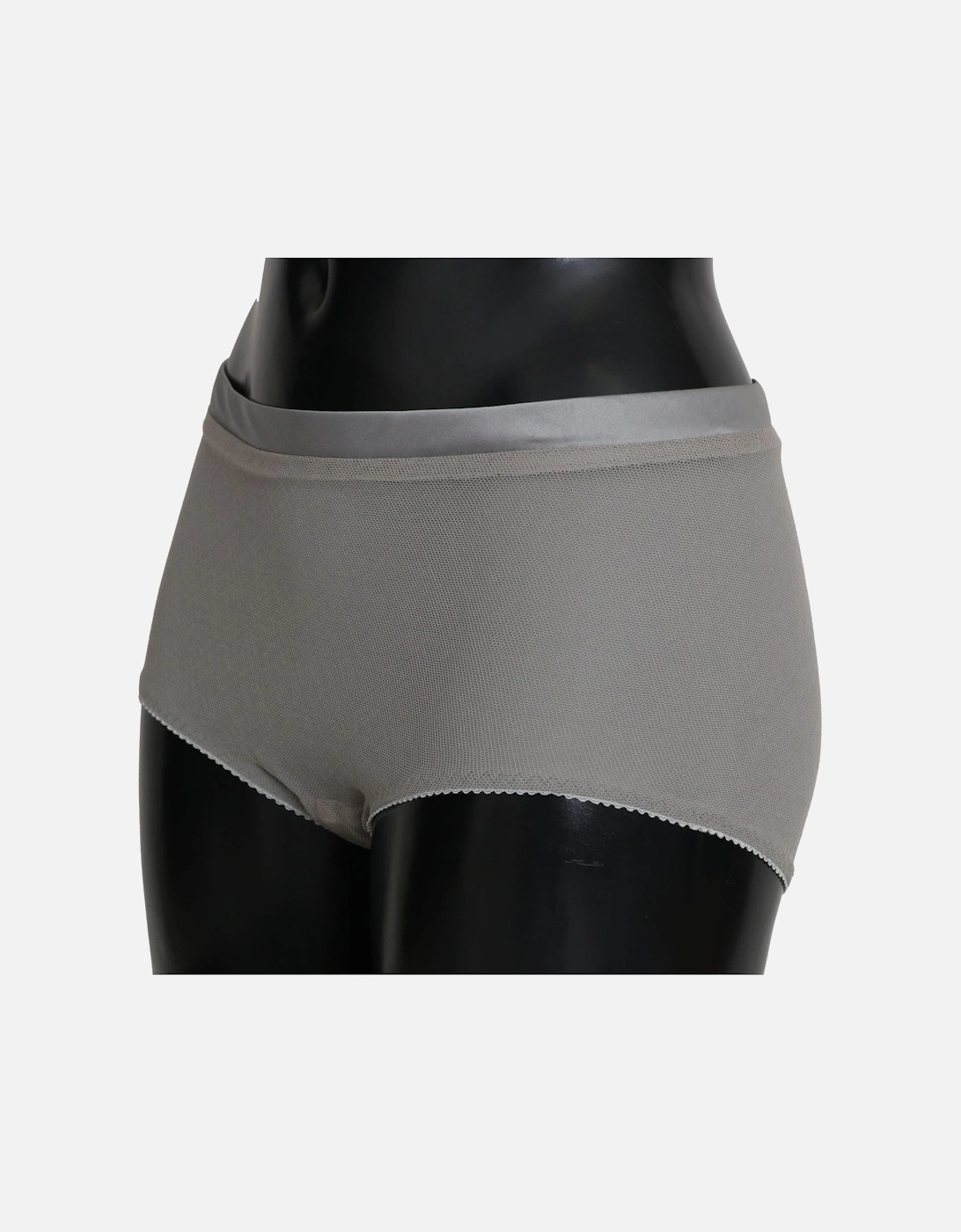 Dolce Gabbana Mesh Panties Women - Silver Underwear