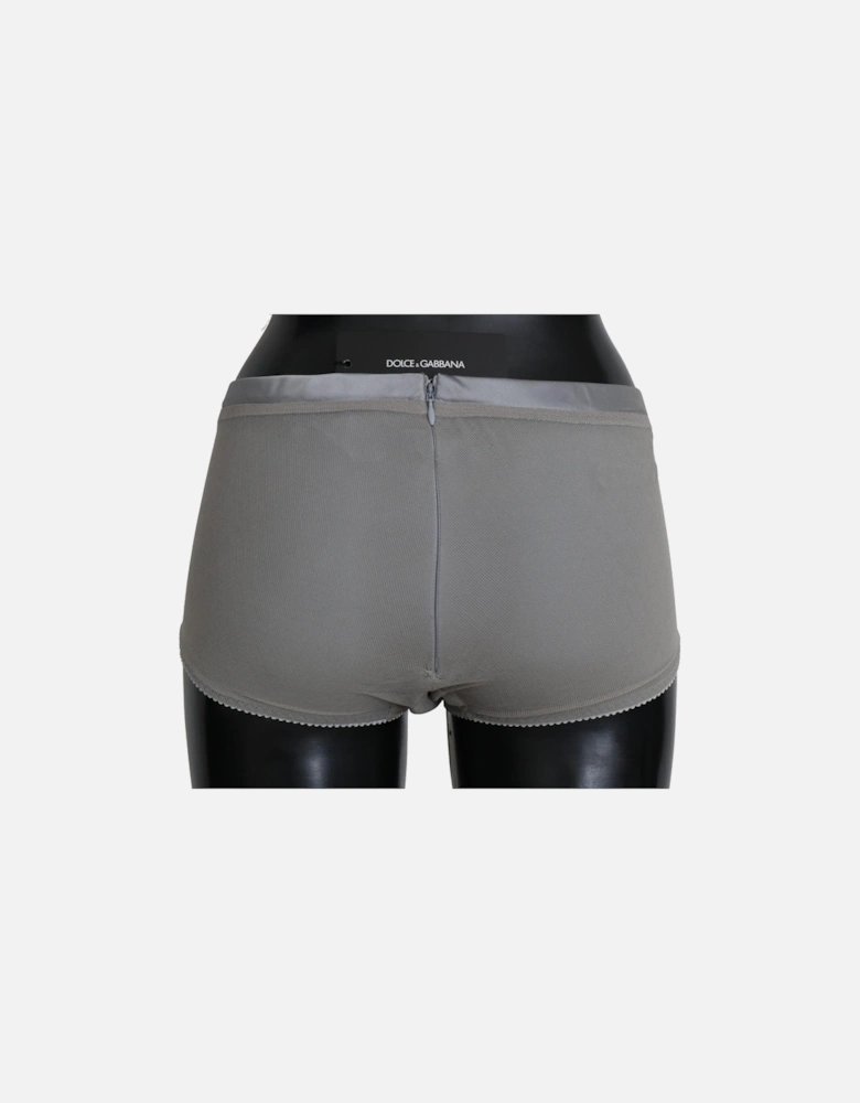 Dolce Gabbana Mesh Panties Women - Silver Underwear
