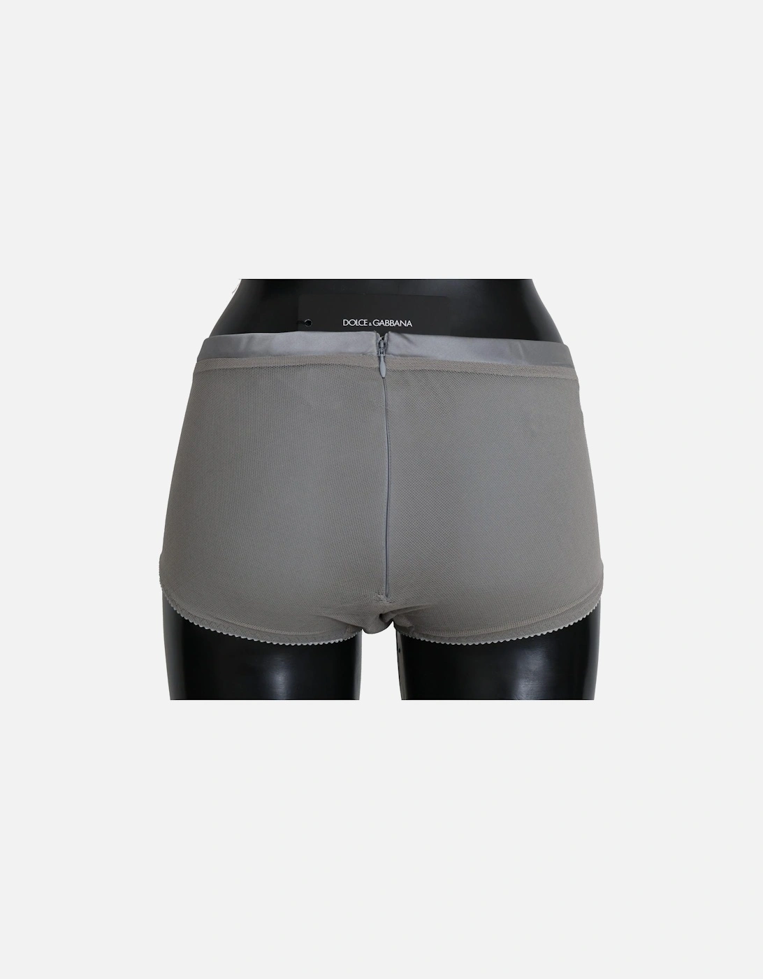 Dolce Gabbana Mesh Panties Women - Silver Underwear