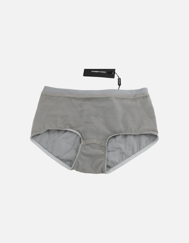 Dolce Gabbana Mesh Panties Women - Silver Underwear