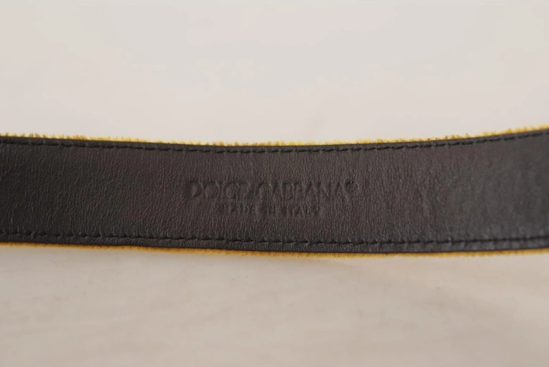 Velvet BeltGold Buckle Women