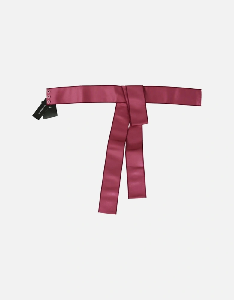 Dolce Gabbana Satin Belt Women - Pink