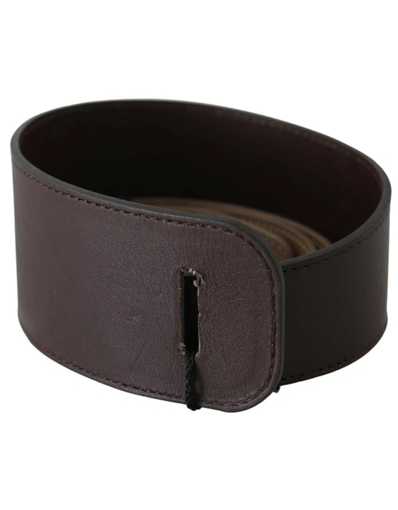 Leather Belt Brown Women