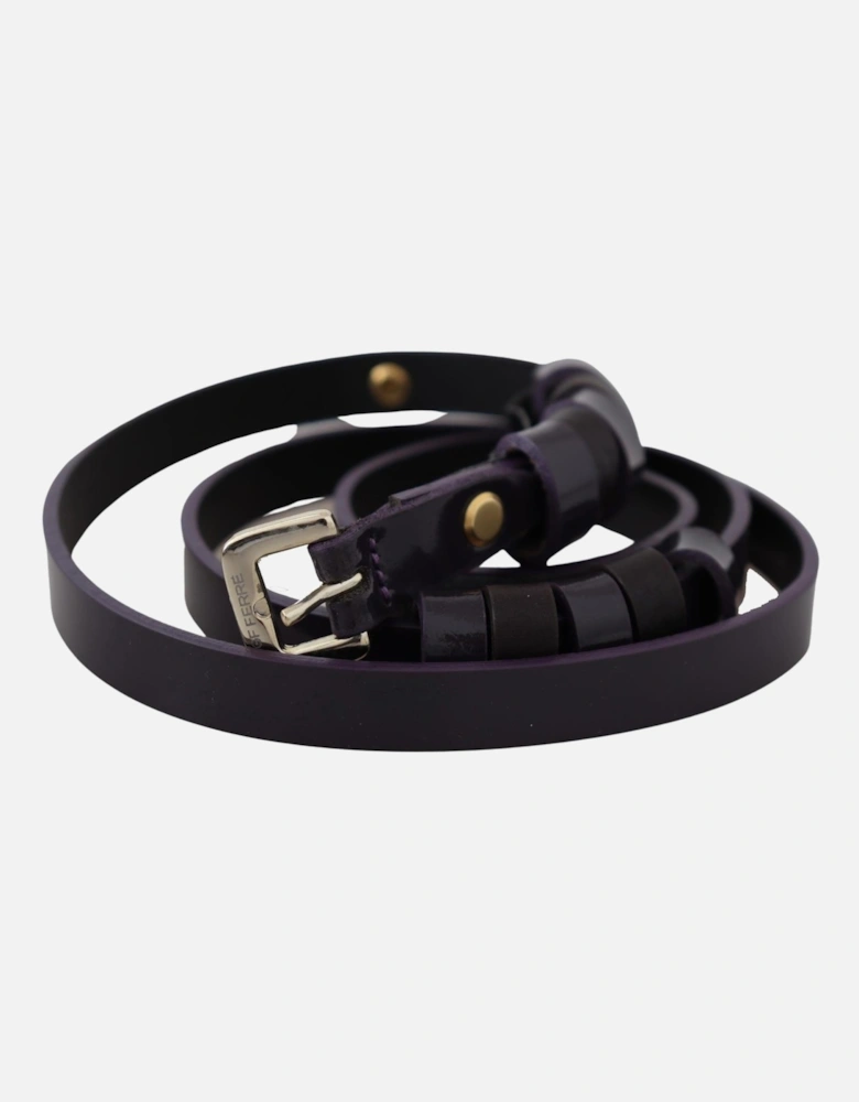 Leather Belt Women - Black