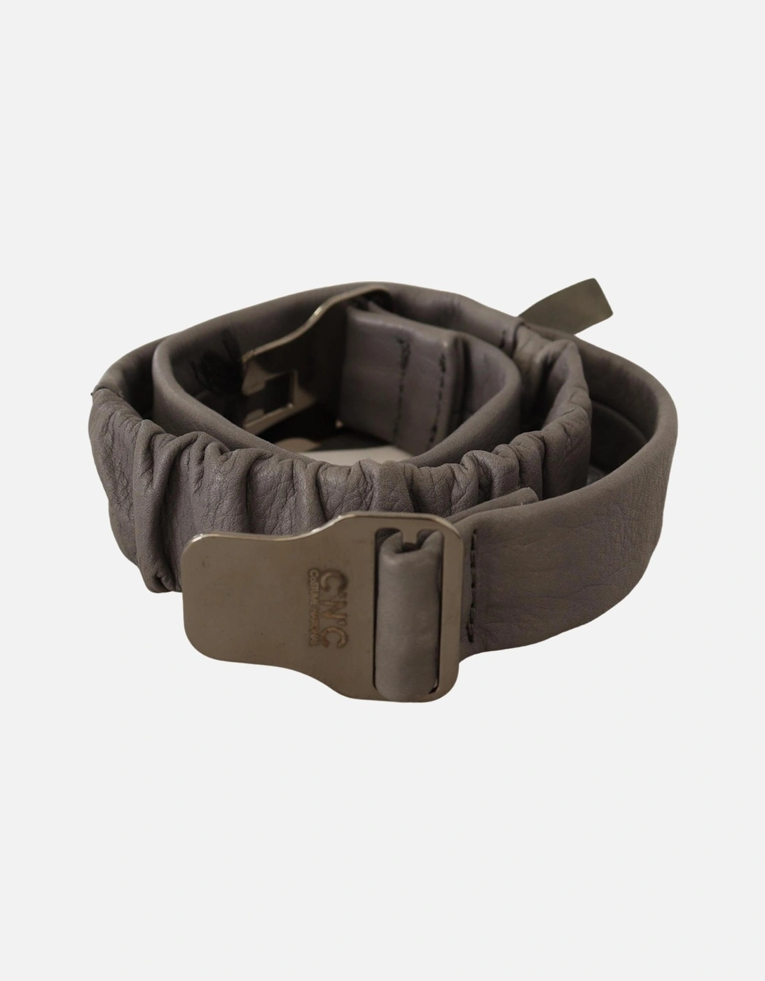 Leather Belt Women - Gray, 4 of 3