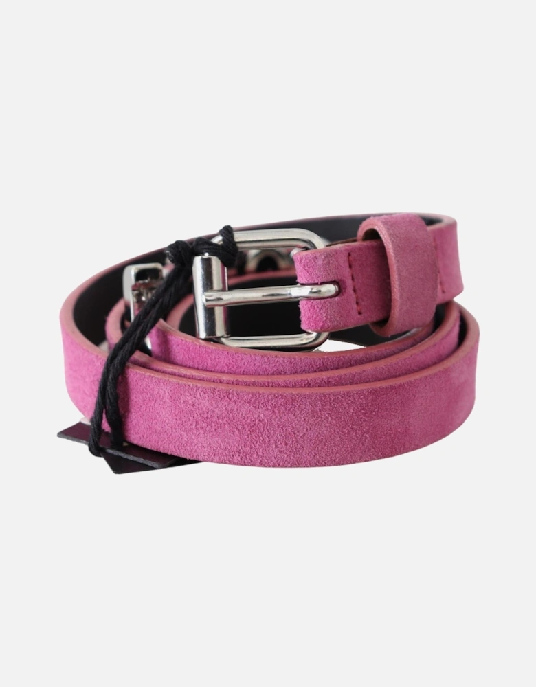 Suede Belt Pink Women